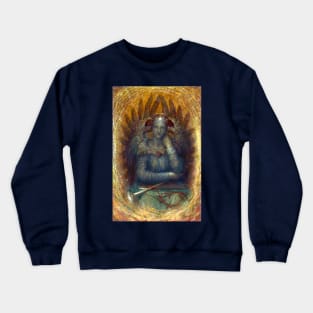 Dweller in the Innermost - George Frederic Watts Crewneck Sweatshirt